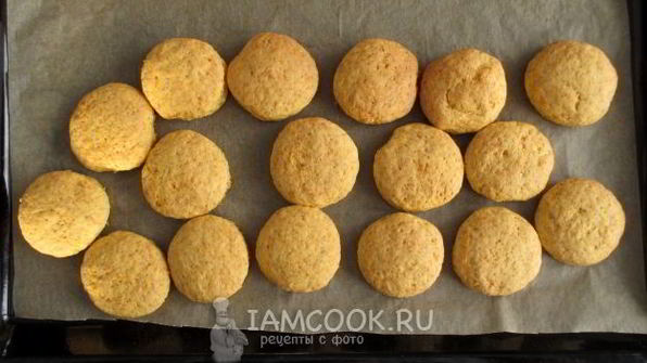 печенье из морковного жмыха