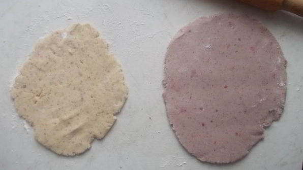 печенье малиново-ореховое