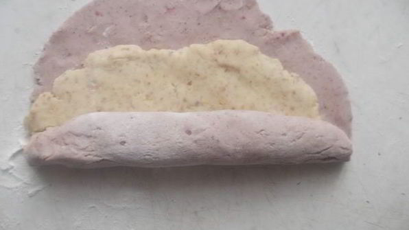 печенье малиново-ореховое