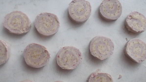 печенье малиново-ореховое