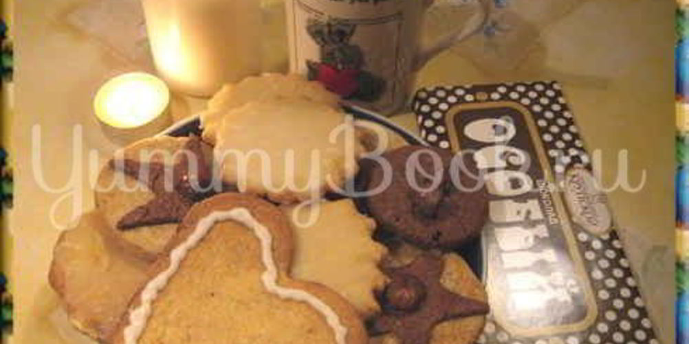 Рецепт печенья орехово-шоколадное и лимонное