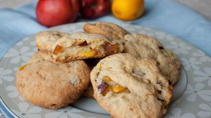 Печенье с нектаринами