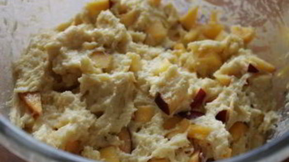 печенье с нектаринами