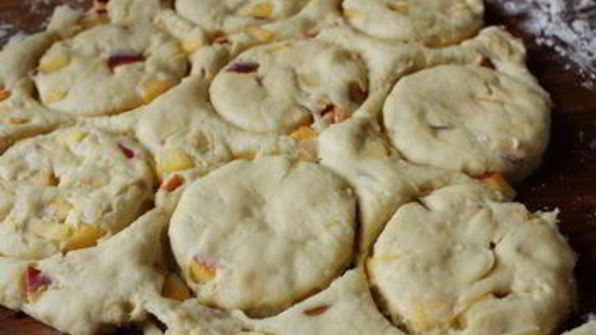 печенье с нектаринами