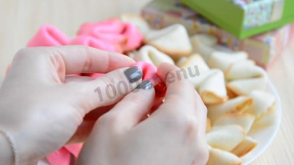 печенье с пожеланием