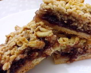 Печенье с вареньем и крошкой