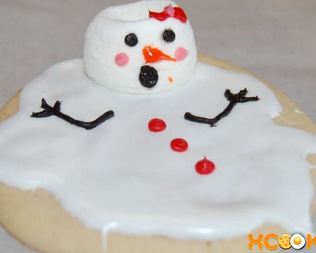 Печенье Снеговик