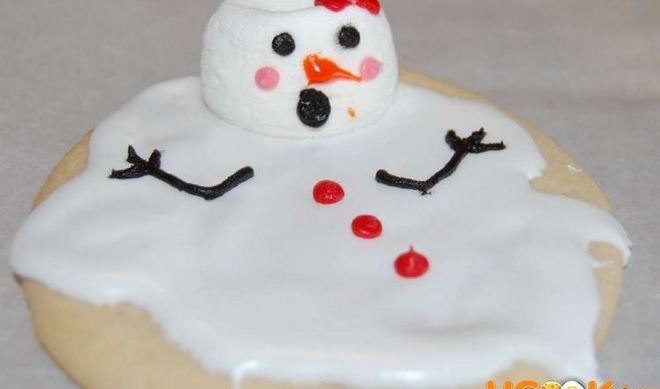 Печенье Снеговик