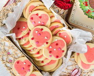 Печенье Валентинки