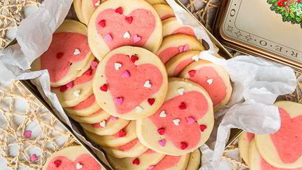 Печенье Валентинки