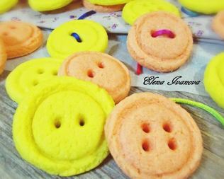 Печенье Ванильные пуговицы