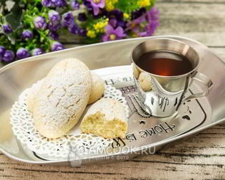 Песочное печенье на растительном масле