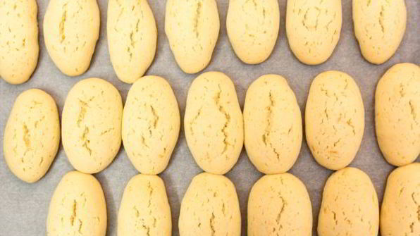 песочное печенье на растительном масле