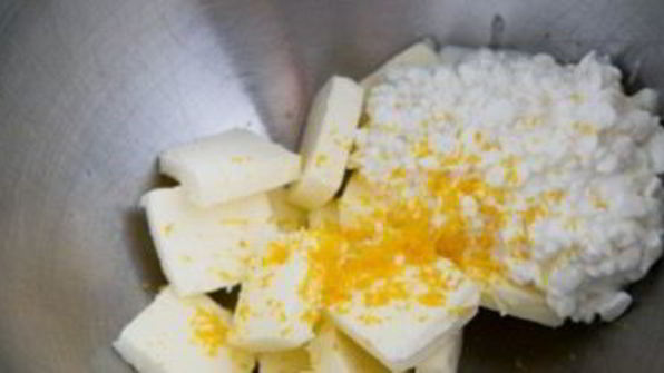 песочное печенье с творогом