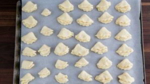 песочное печенье с творогом