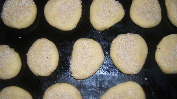 псевдобискотти с кунжутом и маком