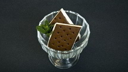 Шоколадно-мятное печенье