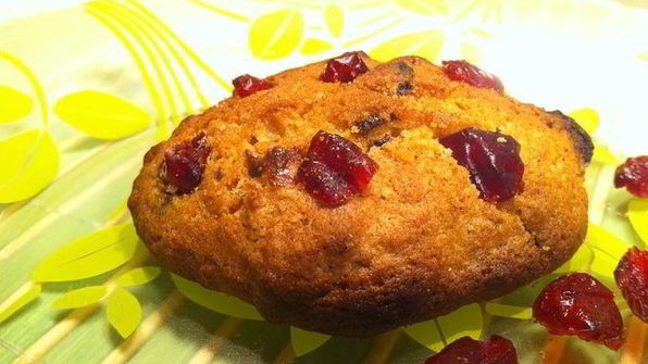 шоколадно-вишневое овсяное печенье