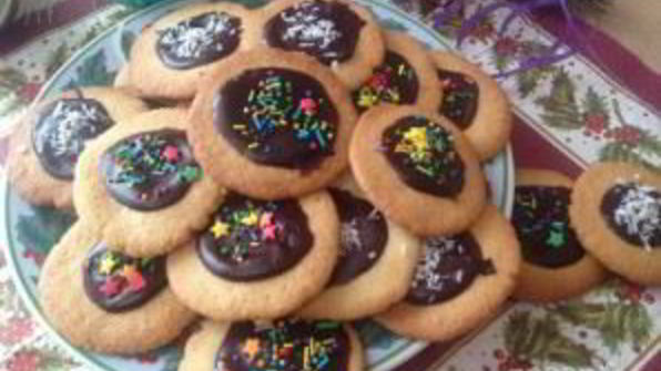 тонкое лимонное печенье вкус праздника