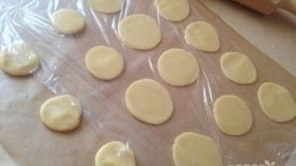 тонкое лимонное печенье вкус праздника