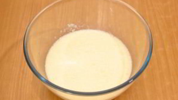 ванильное печенье с джемом и орехами