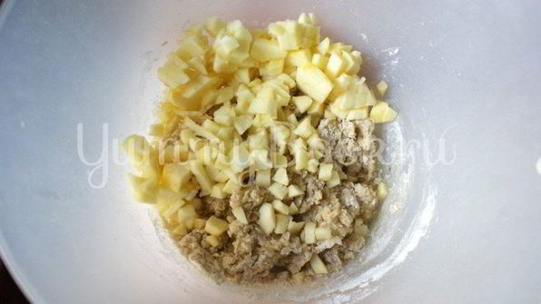 яблочное печенье