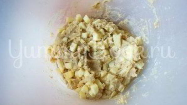 яблочное печенье