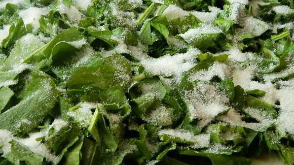 дрожжевой пирог с щавелем