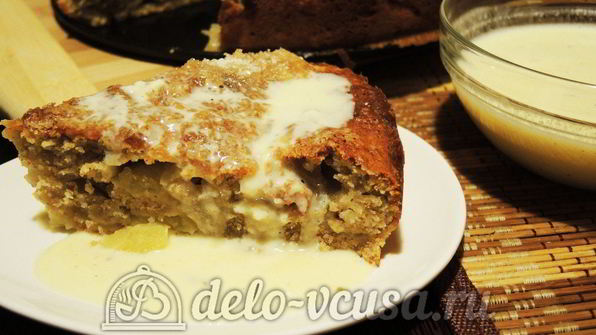 ирландский яблочный пирог с курдом