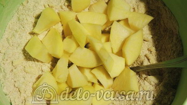 ирландский яблочный пирог с курдом