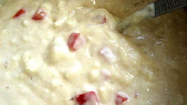 ленивая банница — пирог с брынзой