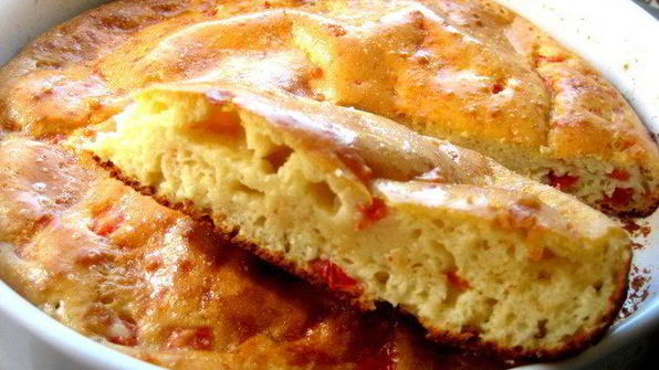 ленивая банница — пирог с брынзой