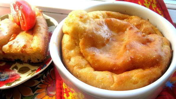 ленивая банница — пирог с брынзой