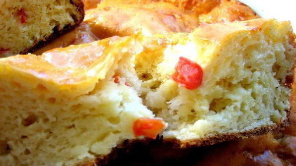 ленивая банница — пирог с брынзой