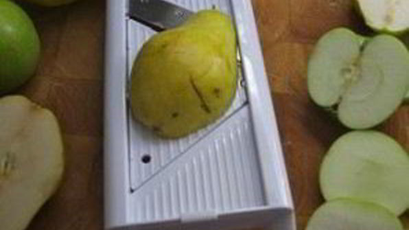 пирог из теста фило с яблоками и грушами