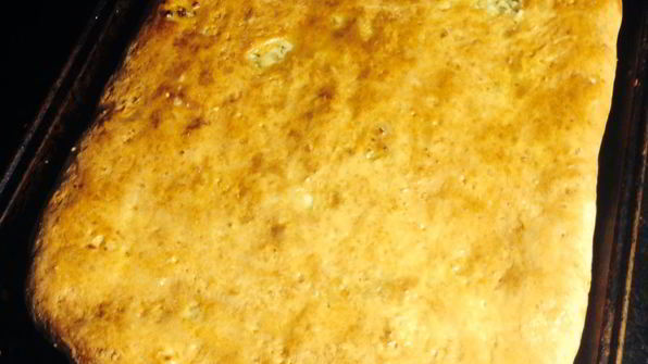 пирог из творожного теста с сыром