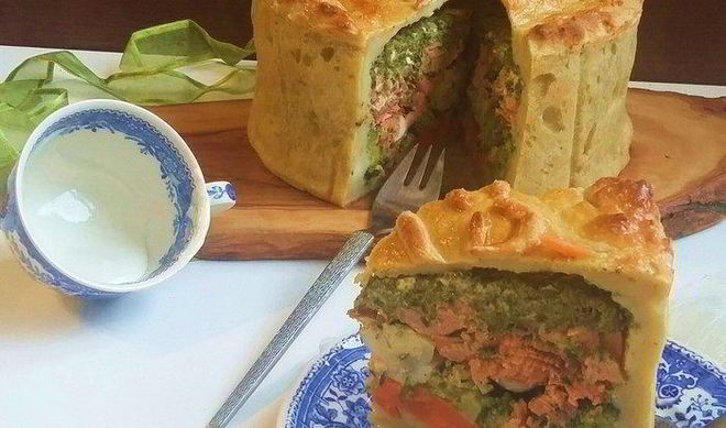 Пирог-многослойник Праздничный