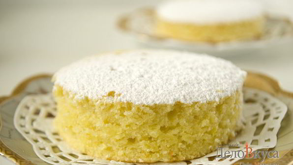 пирог с апельсинами и ванилью