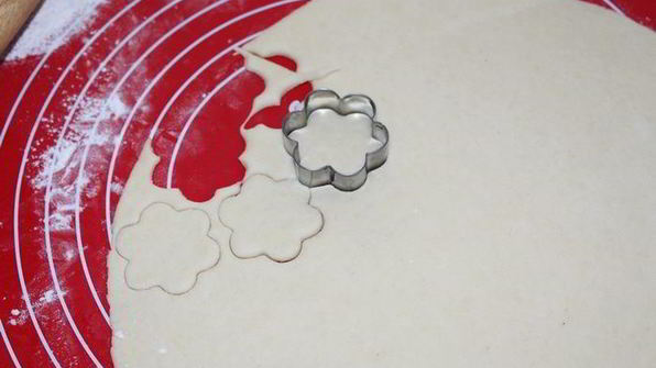 пирог с яблоками и брусникой