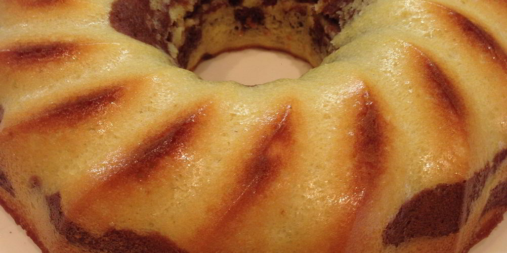 Рецепт пирога зебра на мацони