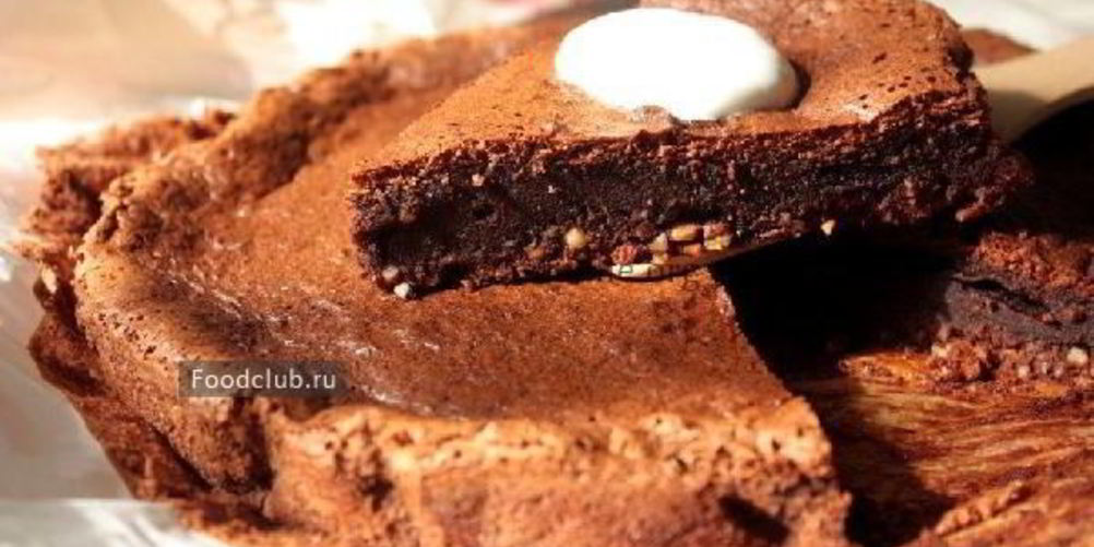 Рецепт шоколадного пирога без муки