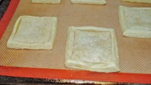 слоеный пирог со спаржей