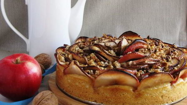 яблочно-грушевый пирог