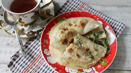 Кутабы с мясом