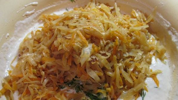 ленивые пирожки на кефире несладкие