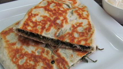 Пирожки из лепешек