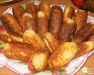 Пирожки из сырного теста