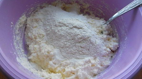 пирожки из творожного теста с капустой и яйцом