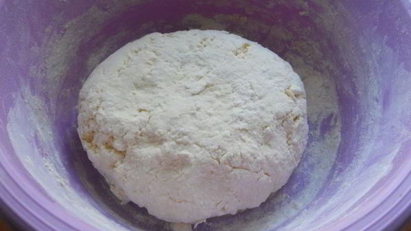 пирожки из творожного теста с капустой и яйцом