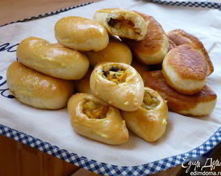 Пирожки с капустой и грибами